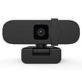 thumbnail image 1 of Mistaha Caméra Web USB avec Mise au Point Fixe et Résolution Haute Définition 4K, Microphone Intégré pour Clavardage Vidéo, Enseignement en Ligne, Diffusion en Direct - Noir, 1 of 7