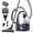 Silver, variant on Canister Vacuum,1700W/45KPA Bagged Vacuum Cleaner,5L Large Capacity,Auto Cord Rewind,HEPA Filter,Low Noise,8M Cleaning Radius,Variable Power Control,Easy to Push,Hard Floor,Carpet,Car