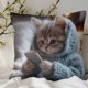 thumbnail image 4 of Funda de almohada con diseño de mascota adorable y cremallera oculta para la decoración del hogar | Funda de cojín suave para dormitorio y sala de estar, 4 of 6