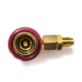 thumbnail image 4 of Freon R134A Auto Car Quick Coupler Connector Brass Adapters Air Conditioning Refrigerant Adjustable Manifold Gauge, 4 of 5
