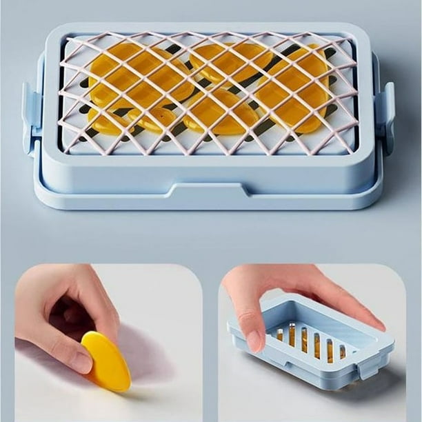Caja multifuncional del jabón de la caja de la burbuja de jabón de la malla de la alta elasticidad para el almacenamiento y el almacenamiento
