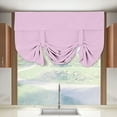 thumbnail image 6 of WNEXOPE Door Curtains for Door Window Thermal Insulated Privacy Sidelight Curtains For Front Door 26 X 68 Inch Room Darkening Curtains Tie Up Shades, 6 of 6
