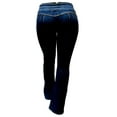 thumbnail image 3 of Y&F Womens Plus Size High Waisted Stretch STRAIGHT-LEG DENIM JEANS PANTS (21026R), 3 of 4