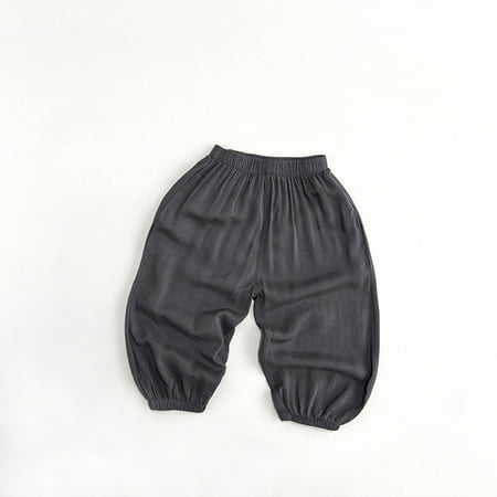

BLTIBY Baby-Girls Pants Toddler Baby Girls Solid Colour Elastic Waist Long Pants Leggings Baby Pants with Pockets Toddler Girl Baby Comfortable Pants Newborn Girl Pants 2024 Gray 1Y