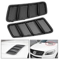 thumbnail image 2 of Pair Driver Hood Air Vent Grille Cover Fit For Mercedes W166 ML GL Class 2012-2015, 2 of 5