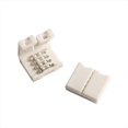 thumbnail image 1 of KCL 1C1RGBWH Accessory LED Tape Inline Splice in White Material - Pack of 5, 1 of 1