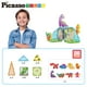 thumbnail image 2 of Bloques de construcción PicassoTiles Dinosaur World con 8 figuras 3+, 2 of 7