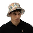 thumbnail image 4 of Sikiie Snake Reflective Double-Sided Bucket Hat, Sun Hat, for Gardening, Beaching, Camping, Hiking, Fishing, 4 of 6