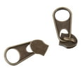 thumbnail image 5 of amagogo 4x10pcs Bronze Zip Puller/Zipper Pull Sliders Head Zipper Repair Kit, 5 of 9