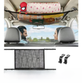 thumbnail image 4 of Bolsa de malla para almacenamiento interior del coche Productos para exteriores Bolsa de malla para techo de coche de viaje autónomo Bolsa de almacenamiento, optimización del espacio de, 4 of 6