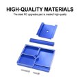 thumbnail image 4 of Ounissouiy RCGOFOLLOW 1 pieza aleación de aluminio rotación de 360 grados y soporte de trabajo de Metal ajustable de 360 ° para Kits de construcción modelo Azul, 4 of 6