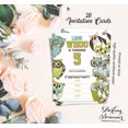 thumbnail image 5 of Darling Souvenir Multicolor Birthday Invitation Card Printable Fill or Write In Blank Invites Party Supplies Pack Of 28 5 x 7 Inches, 5 of 5