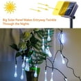 thumbnail image 1 of RXIRUCGD Solar String Lights Water Drop Lights 20 Feet 30 LED Tear Drop Lights Party, 1 of 1