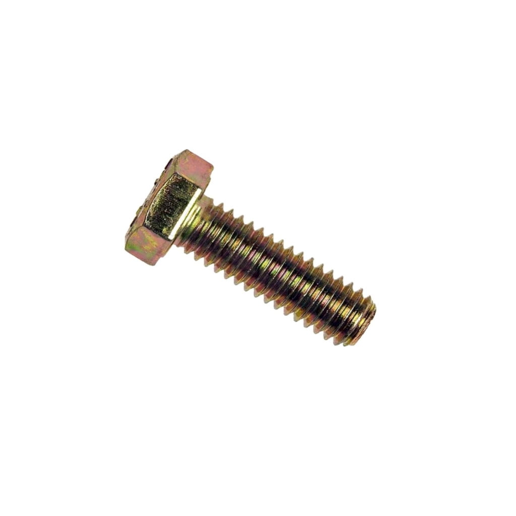 KarParts360 Hex Bolts | Steel Material | Zinc Plated Finish | Natural | Hex Head Drive | Coarse Thread | 8 Bolt Grade | 3 Pieces