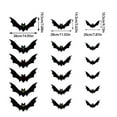 thumbnail image 6 of Dserhfy Halloween Hanging Bats Decorations Large Flying Bats with Glowing Eyes for Indoor Outdoor Tree Porch Yard Lawn Home Decor, 6 of 7