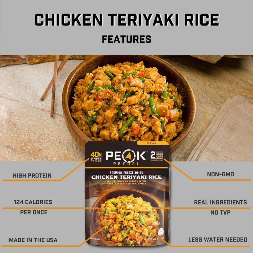 Peak Refuel - Chicken Teriyaki - 1 pouch