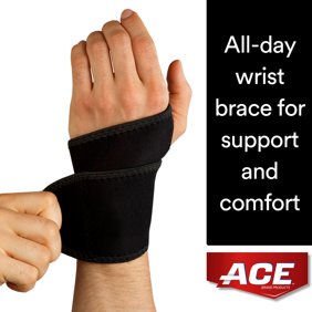 Ace Reversible Splint Wrist Brace One Size Adjustable Walmart Com