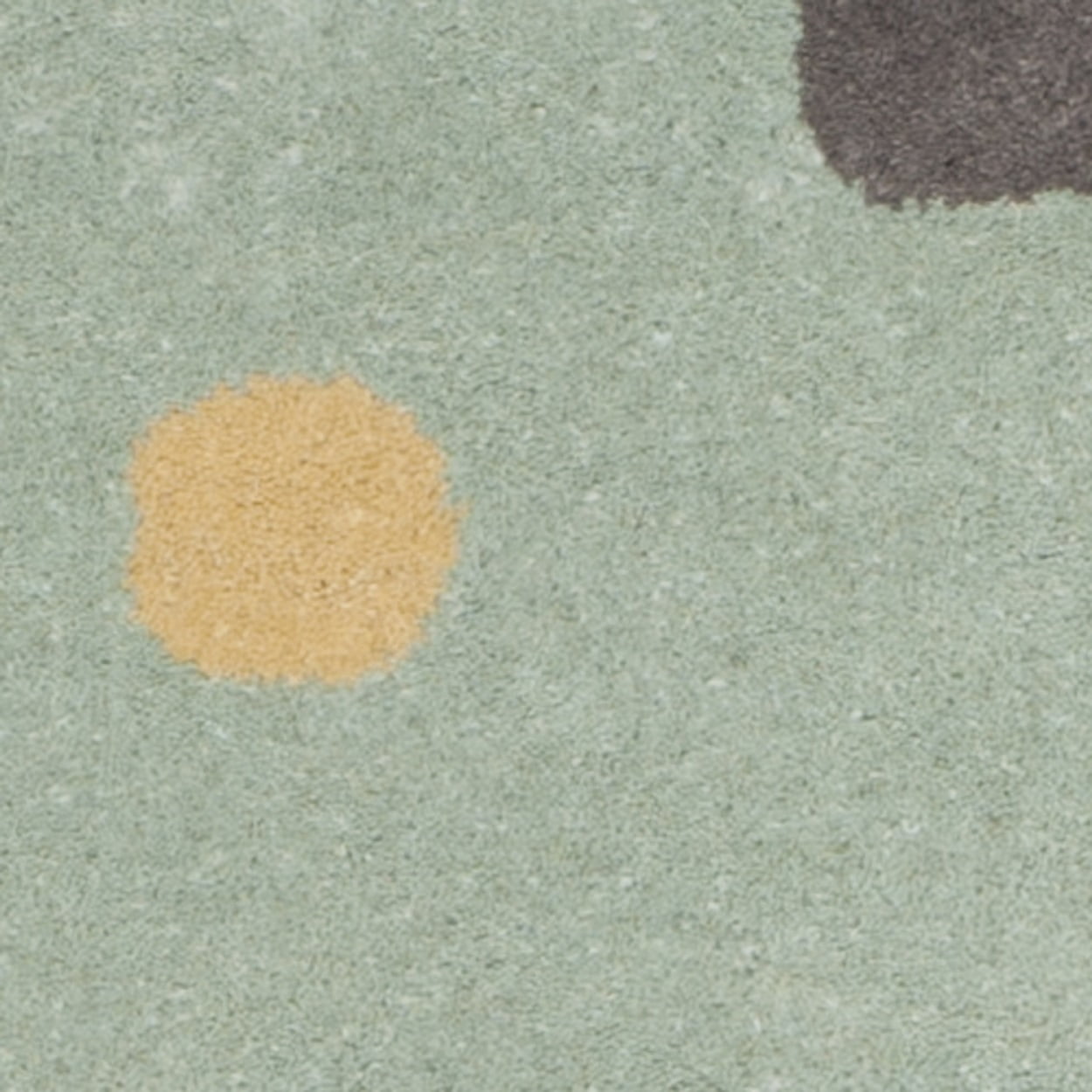 SAFAVIEH Martha Stewart Confetti Dot Wool Runner Rug, Sunken Pool, 2'3" x 8'