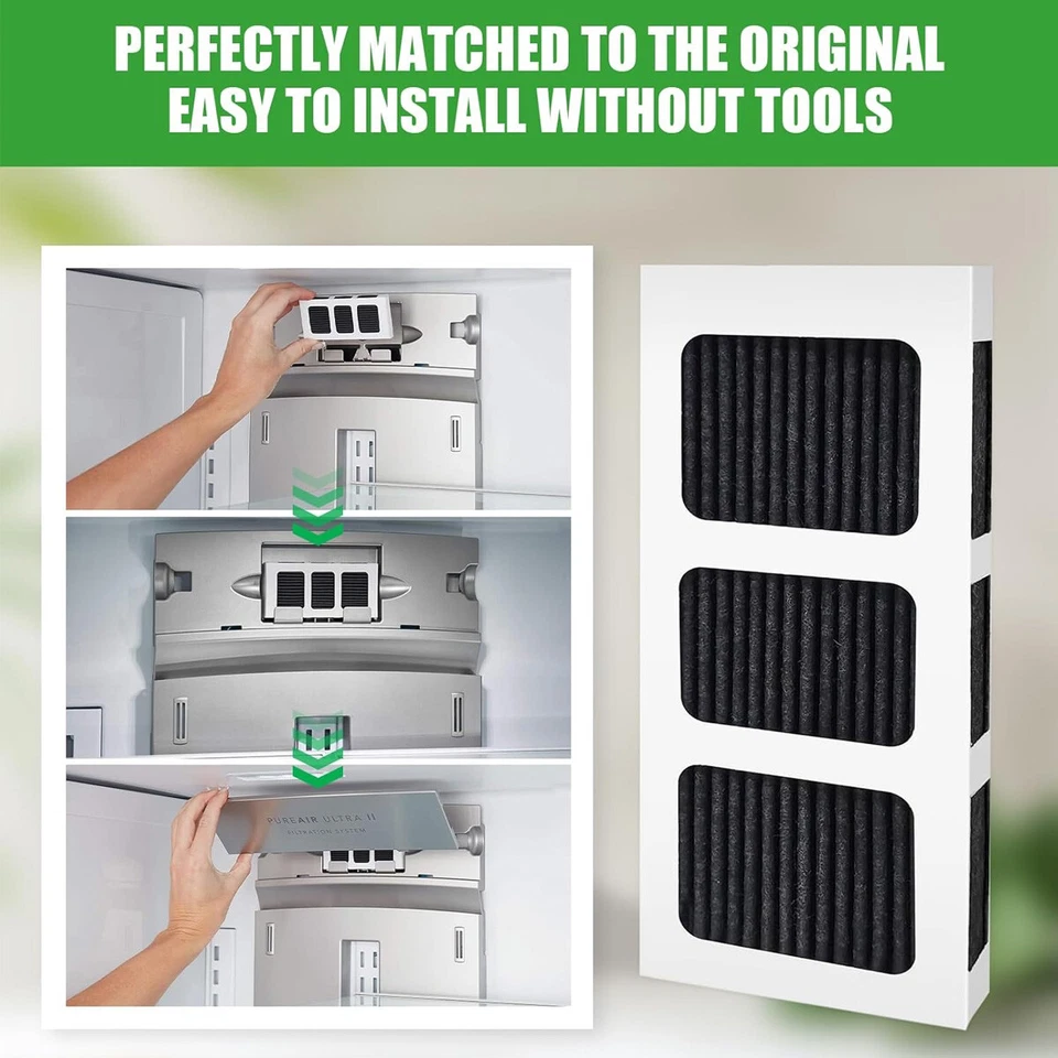 6 X Refrigerator Air Filter Replacement For Frigidaire Paultra2 Pureair Ultra Ii