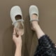 thumbnail image 1 of Zapatos de otoño 2023 para mujer, zapatos individuales de punta redonda, zapatos planos de lujo poco profundos con lentejuelas para mujer, zapatos de mujer de Color sólido 36 Gao Jinjia LED, 1 of 2