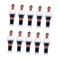 thumbnail image 4 of Siruishop Ensemble de 10 Pcs de Baby-Foot pour Hommes Ensemble de Soccer Table Mini Poupée Table Soccer Hommes Blanc Bleu Foncé, 4 of 8