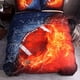 thumbnail image 2 of Juego De Funda Nórdica De Fútbol Deportivo En 3D Ropa De Cama Juego De Funda Nórdica Deportiva De Microfibra De Fútbol para Niños, Niñas Y Adolescentes-(Sin Edredón Ni Sábana)-2 Piezas-1xDuv, 2 of 5