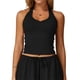 thumbnail image 1 of Chaleco de Yoga for mujer, ropa interior deportiva ajustada en forma de V for belleza en la espalda, chaleco deportivo for ejercicio de carrera, almohadilla for pechos extraíble, 1 of 6