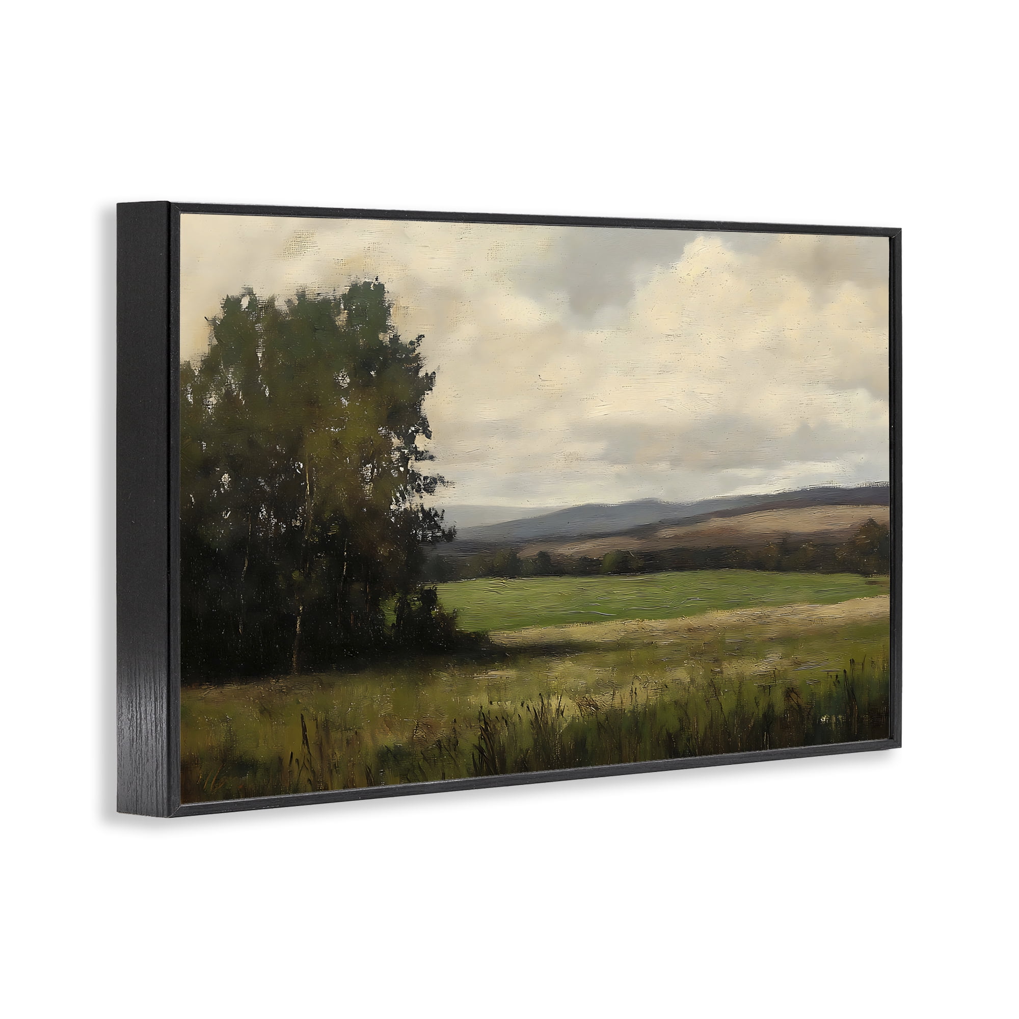 Stupell Industries Hills In The Distance Black Framed Giclee Art, design by Creative Studio