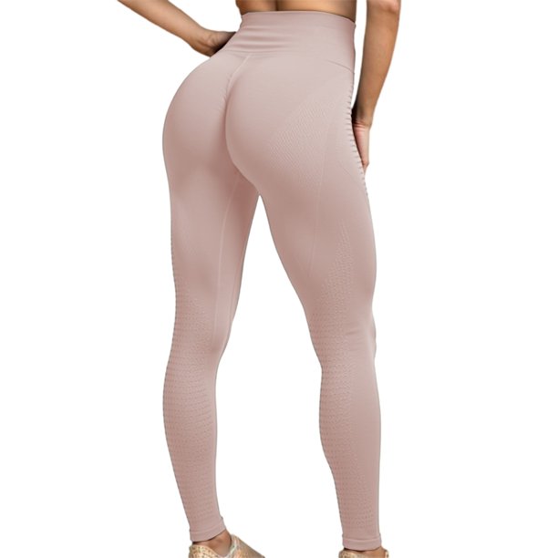 MKLEKYY Leggings para mujer Pantalones de yoga de alto rendimiento para correr y hacer ejercicio con diseño ajustado y detalles texturizados Ropa deportiva versátil para actividades activas