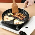 thumbnail image 4 of Heavy Duty Cast Iron Skillet, Aetherz Versatile Grill Pan for Stovetop, Oven & Camping - Even Heat Distribution, Cool-Touch Handle & Hanging Loop for Indoor/Outdoor Cooking, 4 of 7