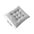 thumbnail image 3 of Taotanxi Crystal Velvet Cushion, Home Chair Seat Pad, Simple and Comfortable Modern Design, Perfect for Computer Chairs or Office Use, Soft and Stylish,gray, 3 of 5