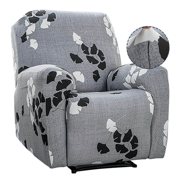 Jokapy Printed Recliner Slipcover Polyester Stretch Furniture Chair