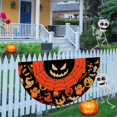 thumbnail image 4 of Bandera colgante en forma de abanico de Halloween KEWITY 45x90cm decoración de Halloween, 4 of 5