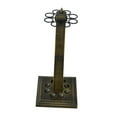 thumbnail image 1 of S SERENABLE Support de Queue de Billard 8 Trous Rangement d'Angle pour Club Salle de Billard Garage Bronze, 1 of 9