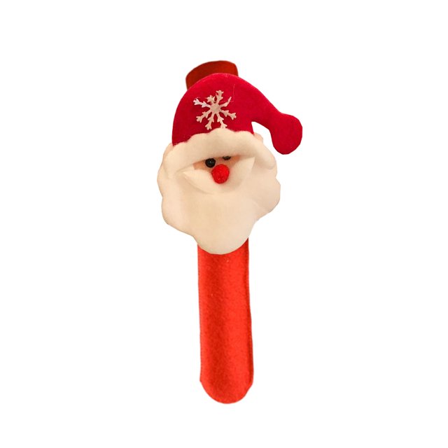 Jumpingount de Navidad para niños, portátil con diseño de dibujos animados, muñequera para banquete de jardín de infantes, decoración Ropa, zapatos y accesorios Miscelánea Papá Noel Jumpingount AP012942-01B
