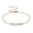 rose gold, variant on Fashion Bracelets Map Bracelets Irregular Hollow Mountain Bracelet-silver