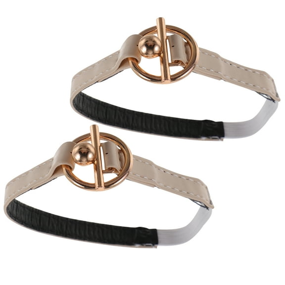 unbranded Boots Sandals Skin-friendly Shoe Straps Woman 26x2.6cm Beige
