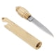 thumbnail image 2 of Cuchillo plegable, abridor de botellas, multiherramienta, herramienta multifuncional, cuchillo de bolsillo portátil de acero inoxidable, Mini llavero de latón con cuchillo, 2 of 5