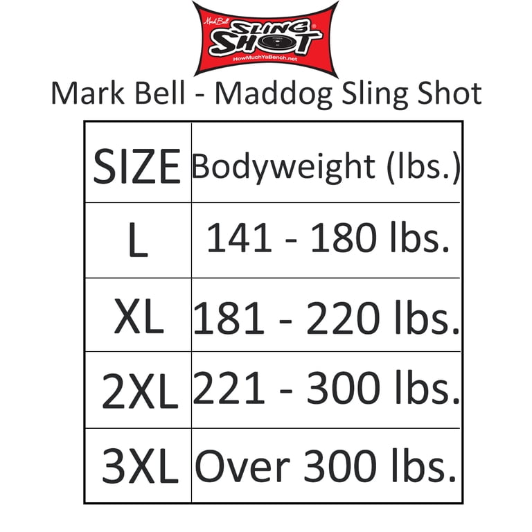 Slingshot Mad Dog Level 4 Powerlifting Band, 2XL, Black, Double