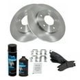 thumbnail image 2 of TRQ Rear Ceramic Brake Pad & Rotor Kit w/Fluids for 95-99 Chevy Lumina Monte BKA16140, 2 of 5