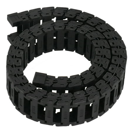 

Bridge Towline Practical 0.7 Meter Cable Drag Chain Slip-Resistant Low Working Noise For Cnc Machine Tool Arm Engraving Machine -25-100 Degrees Celsius S13 X 18 S13 X 25