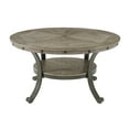thumbnail image 3 of Holloway 36" Round Cocktail Table, Pewter, 3 of 8