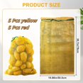 thumbnail image 4 of CNKOO [Sacs Agricoles Réutilisables] 10 Sacs de Produits Agricoles Réutilisables Surdimensionnés Sacs de Rangement en Filet pour Oignons 60 Livres Lavables avec Cordon de Serrage Sacs de Produits Agricoles Frais Adaptés aux Légumes, 4 of 6