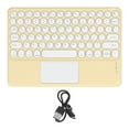 thumbnail image 2 of Computer Keyboards Wireless,Touch Wireless Keyboard Round Wireless Keyboard Laptop Wireless Keyboard Tried and Trusted, 2 of 9
