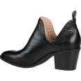 thumbnail image 4 of Women's Journee Collection Terri Ankle Bootie Black Faux Leather 6 M, 4 of 4