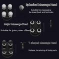 thumbnail image 3 of Chevaroo 4 Heads Massager, Chevaroo Horse Massager - 5 Adjustable Levels, Interchangeable Head for Customized Massage, 2026 New 4 Heads Massage Tool, Perfect for You and Your Horse (White), 3 of 7