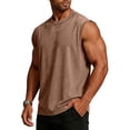 thumbnail image 3 of LWavelet Mens Tank Top Quick Dry Sleeveless Athletic Under Shirt Gym Workout Running Beach Swim Muscle Tee Summer Loose Fit, 3 of 6
