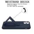 thumbnail image 5 of LG K31 /Aristo 5 /Fortune 3 Phone Case [Kickstand] Hybrid Armor Rubber TPU + Hard PC with Foldable Stand, Wristband Holder & Fit Magnet Car Mount Cover BLACK for LG Aristo 5, LG K31, LG Fortune 3, 5 of 6