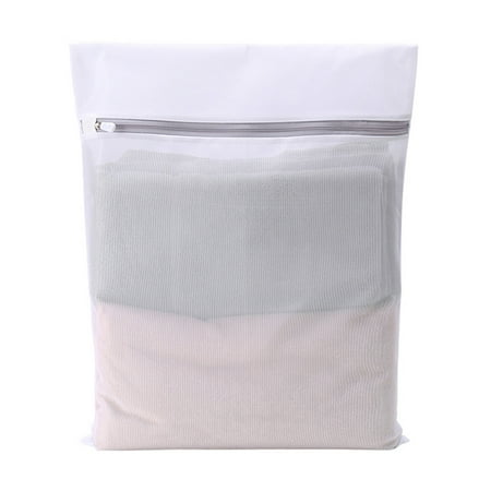 

LMZM Laundry Bag Clothes Bra Underwear Thicken Fine Mesh Net Washing Zipper Pouch