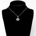 thumbnail image 4 of LavaJewelry Graduation Stones Cap Necklace 925 Silver Pendant Necklace for Women and Men, Gift for Graduation, 4 of 8